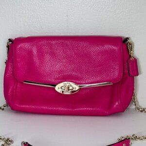 Coach Maddison Crossbody - Fuchsia / Pink